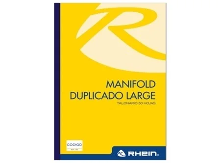 MANIFOLD DUPLICADO LARGE RHEIN 50 HJS 327122 i
