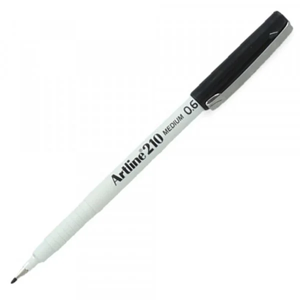 LAPIZ FIBRA ARTLINE 210 0.6MM NEGRO
