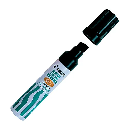 PLUMON PERMANENTE JUMBO NEGRO P. BISELADO PILOT SCA-6600 RECARGABLE