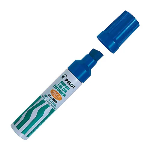 PLUMON PERMANENTE JUMBO AZUL P.BISELADO PILOT SCA-6600 RECARGABLE