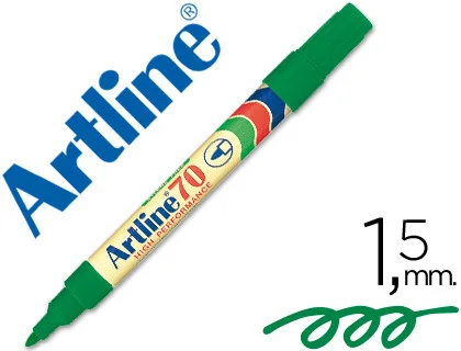 PLUMON PERMANENTE ARTLINE 70 VERDE P.REDONDAi