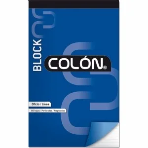 BLOCK OFICIO COMPOSICION 80 HJS COLON 11654i
