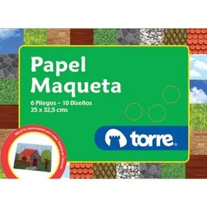BOLSON PAPEL MAQUETA 6 PLIEGOS TORRE.i