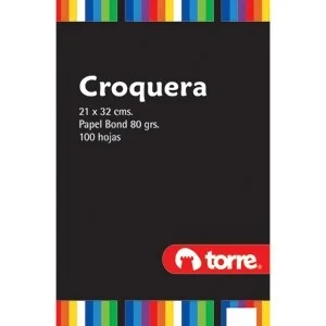 CROQUERA 21 X 32 OFICIO TORRE. 100HJS 17877i
