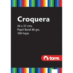 CROQUERA 27 X 37 EXTRAOFICIO TORRE. 100 HJS 21043i
