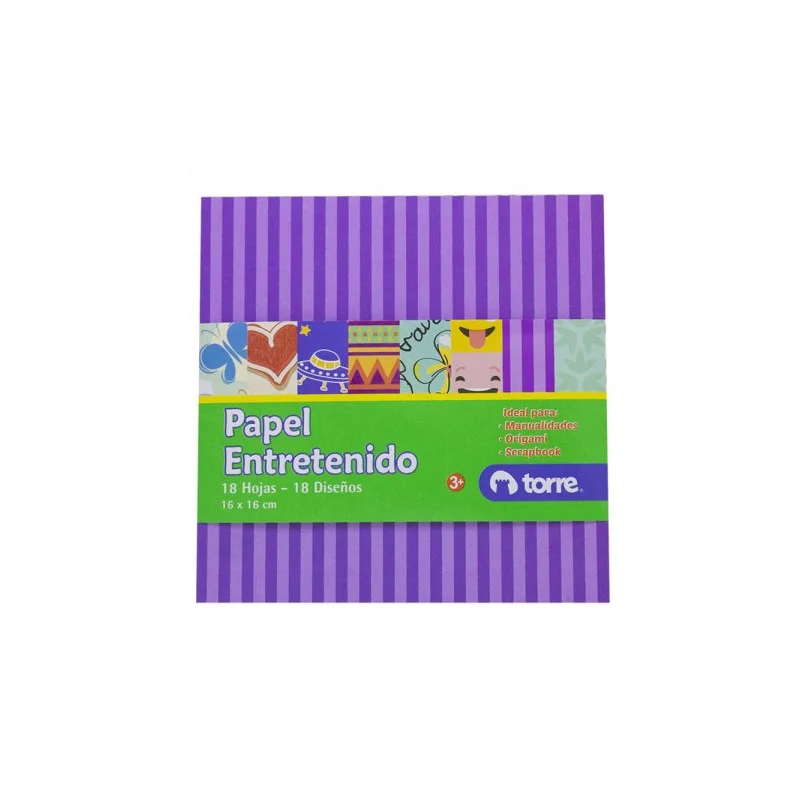 FAJO PAPEL ENTRETENIDO 16 X 16 16HJS TORRE.24165