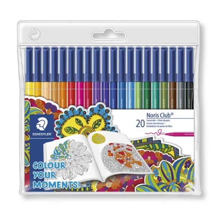 PLUMONES COLOR 20 COL STAEDTLER NORIS 326 WP20i