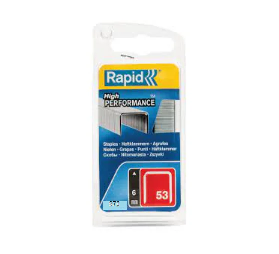 CORCHETE 53/6 RAPID 970UND USO PESADO CLAVADORA