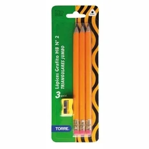 LAPIZ GRAFITO JUMBO TRIAN 3UN TORRE. 23340 GOMi