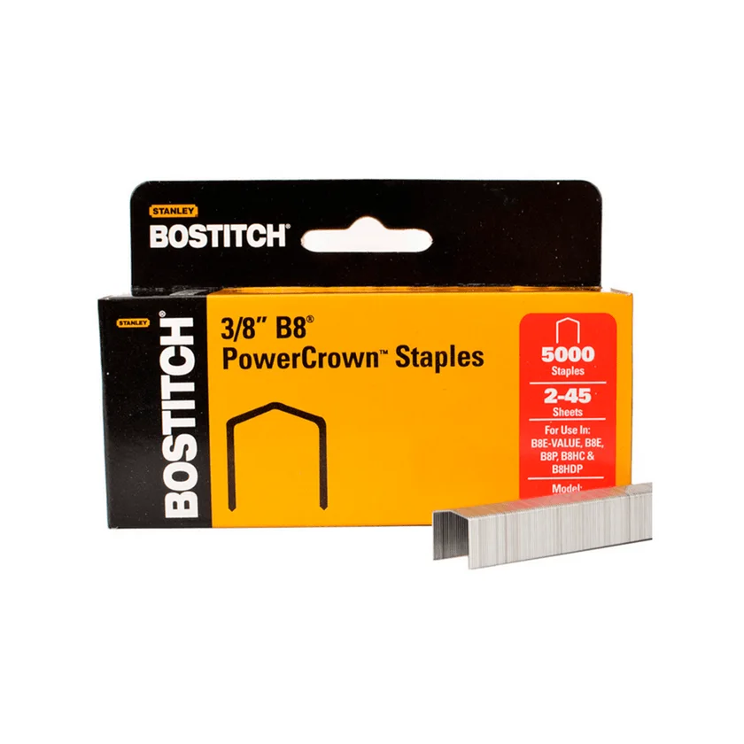 CORCHETE STCR-2115 B8 3/8" BOSTITCH 5000UND 8MM