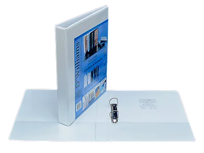 ARCHIVADOR PRESENTACION CARTA 0.5" 2 AROS DW BLANCO 120HJS