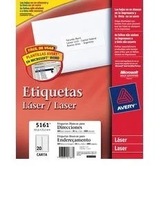 ETIQUETA AVERI 25 X 102 20 ETI 100 HJS 5161i
