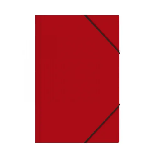 CARPETA CON ELASTICO CARTON ROJA BUHO 5003