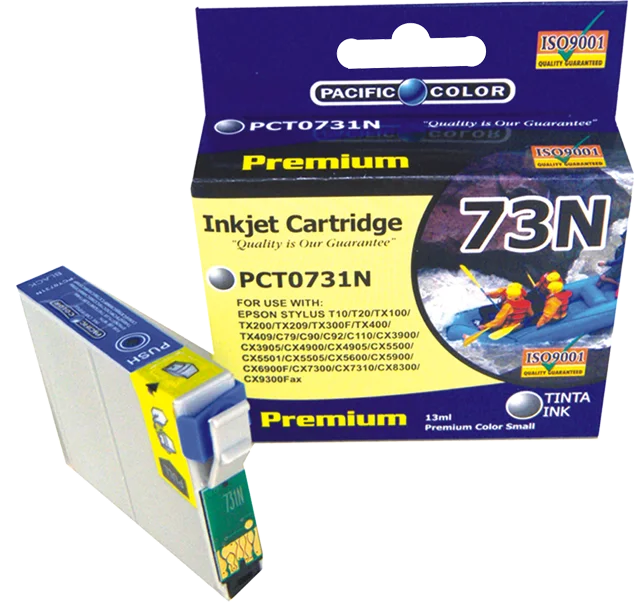 ALTERNATIVO EPSON TO73120 NEGRO PACIFIC COLOR15MLi