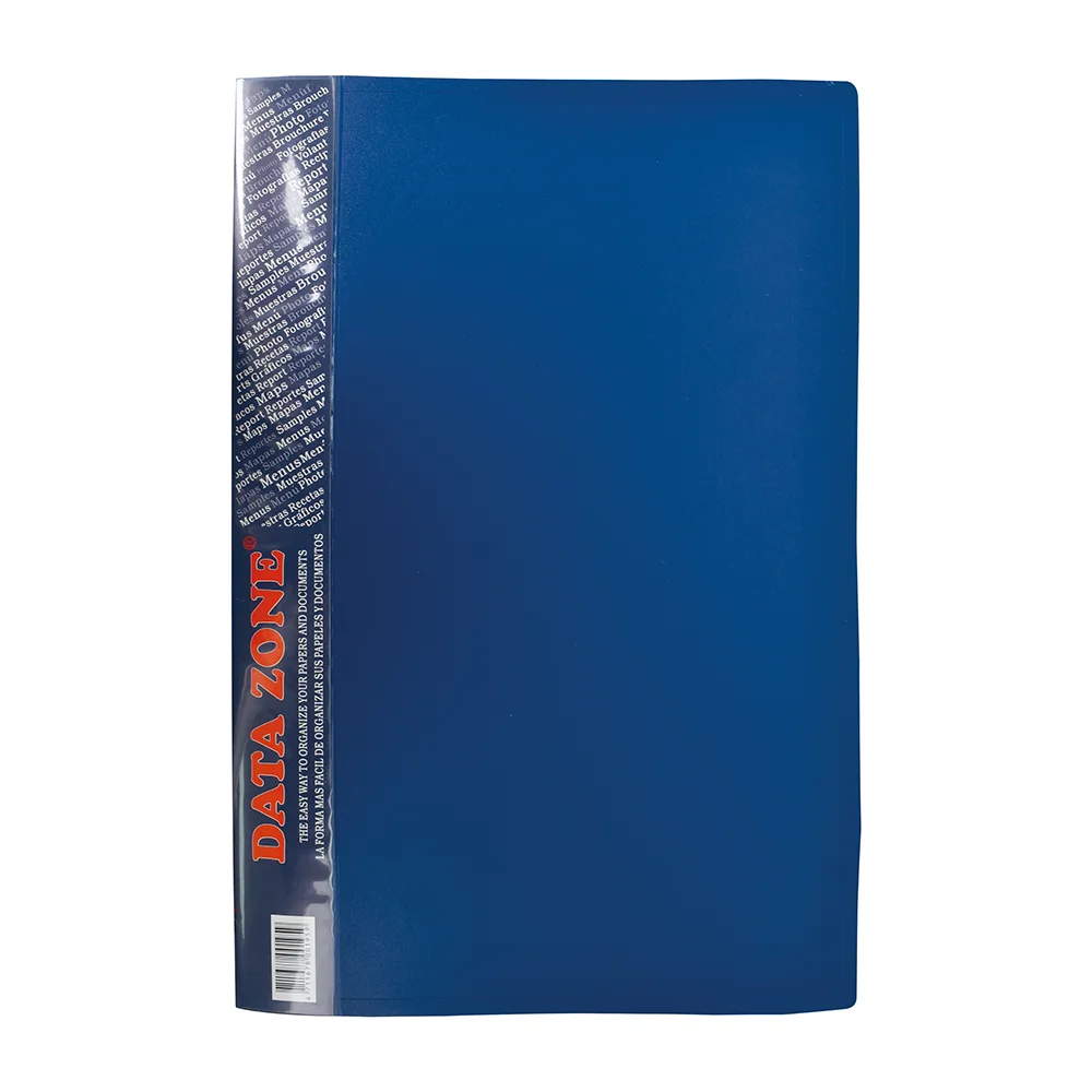 CARPETA C/GUSANO OFICIO DATA ZONE 712 AZUL
