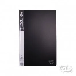 CARPETA C/FUNDA A-4 10 UND ADIX NEGROi