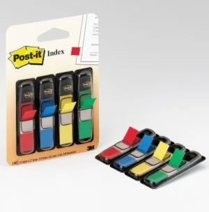 BANDERITAS 4 COL N683-4 TRADICIONAL 3M 140UN