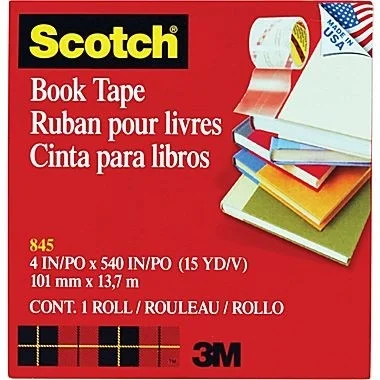 SCOTCH 3M 845 101 X 13 BOOK TAPE