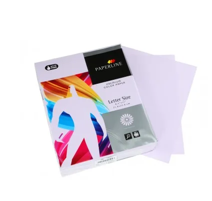 RESMA DE PAPEL CARTA COLOR LAVANDA PAPERLINEi