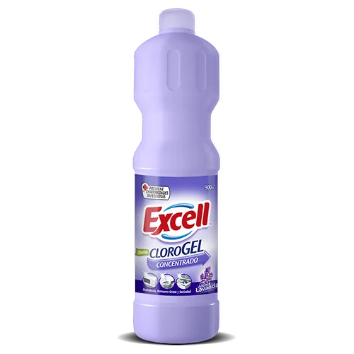 CLORO GEL 900ML EXCELL LAVANDA