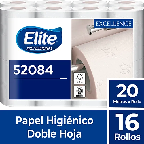 PACK 16 PAPEL HIGIENICO ELITE 2 HOJA 20MTi