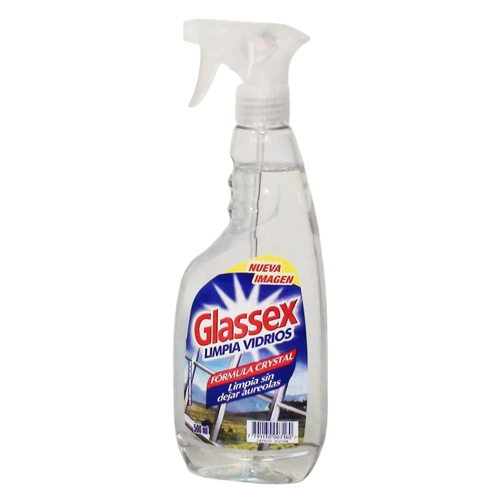 LIMPIA VIDRIOS 500CC GLASSEX GATILLO CRISTALi