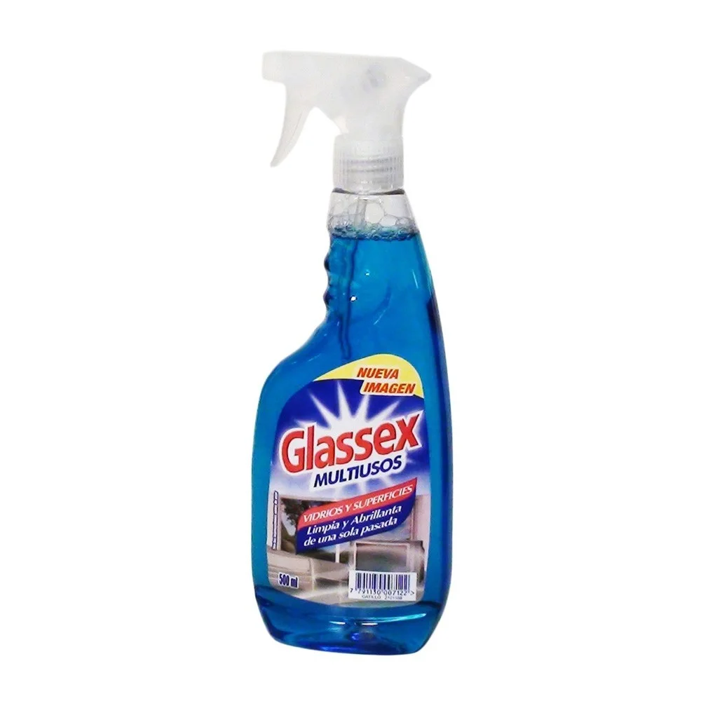 LIMPIADOR MULTIUSO 500CC GLASSEX AZUL GATILLOi
