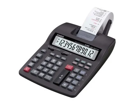 CALCULADORA 12 DIGITOS HR-150TM-BK-A USO A PILA