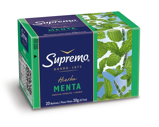 TE HIERBAS 20 BOLSITAS MENTA SUPREMO