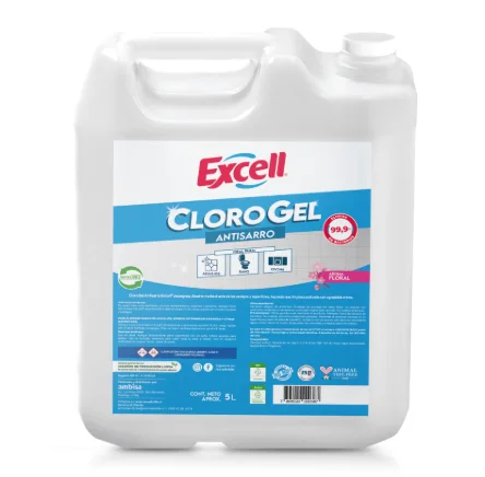 CLORO GEL 5LT EXCELL ISP D-766/17