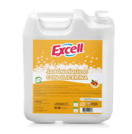 JABON LIQUIDO 5LT EXCELL YOGHURT Y ALMENDRAi