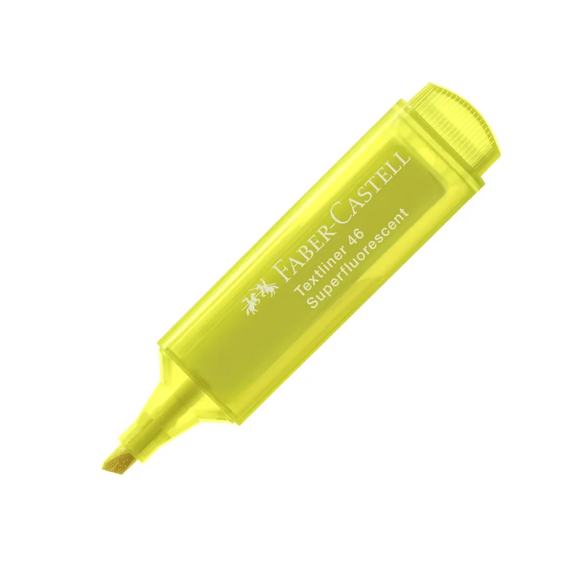 DESTACDESTACADOR FABER CASTELL 46 AMARILLO 154607