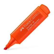 DESTACADOR FABER CASTELL NARANJA 154615