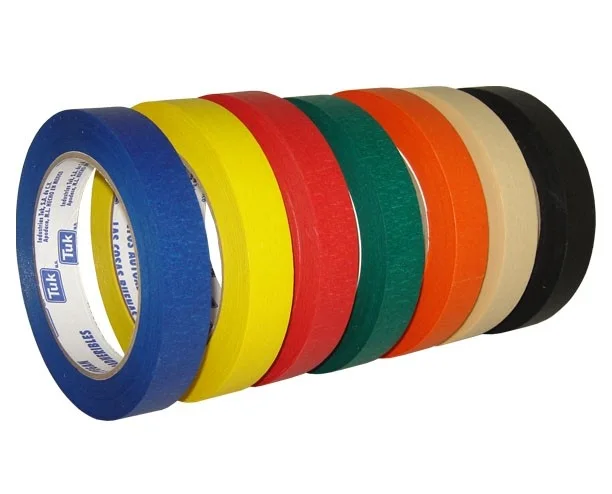 MASKING TAPE COLOR ROJO 18CM x 20MT USATAPE