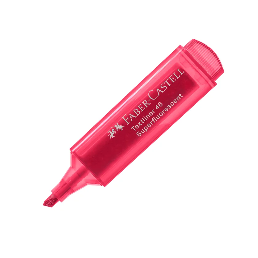 DESTACADOR FABER CASTELL ROJO 154621