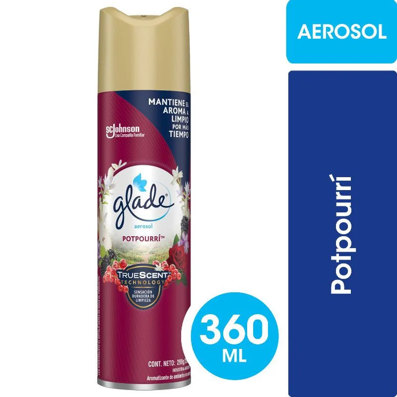 DESODORANTE AMB POTPORRI TM GLADE 360CC