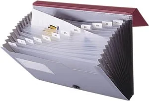 CARPETA PLASTICA FUELLE LETRA 13 DIVISIONES BUHO 32339Fi