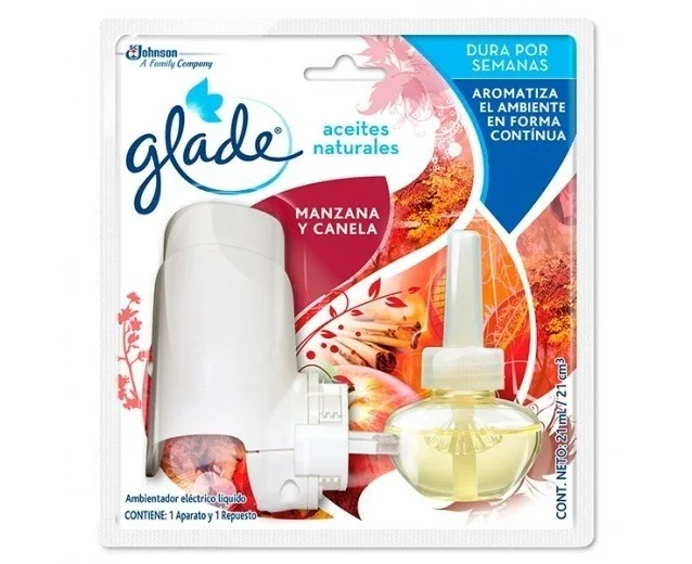 DESODORANTE ACEITES NATURALES GLADE MANZANACANELA