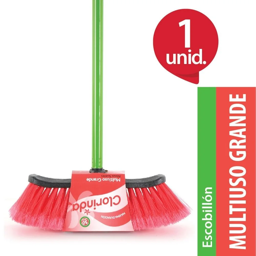 ESCOBILLON CLORINDA MULTIUSO GRANDE ROJOi