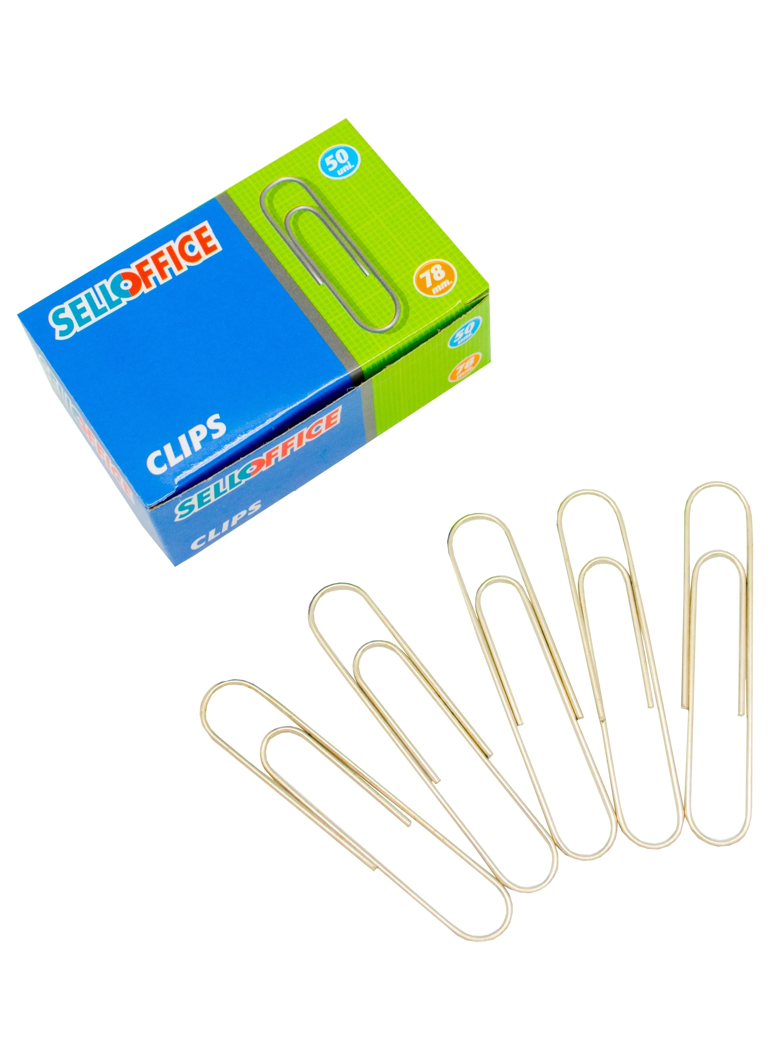 CLIPS 78MM SELLOFFICE 50 UNID 3B0050400i
