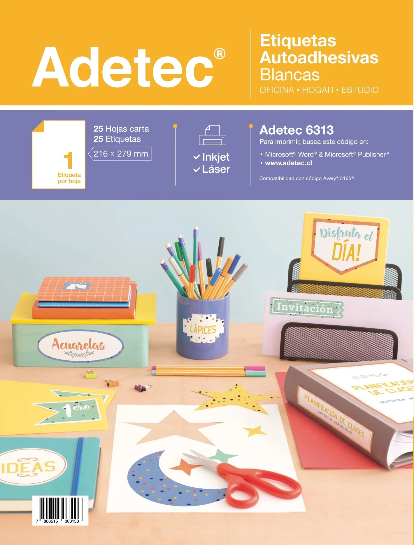 ETIQUETA 216 X 279 1 ETIQUETA 25 HJS ADETEC 6313i