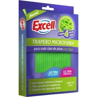 TRAPERO MICROFIBRA CON OJAL EXCELL 50 X 60i