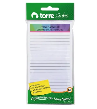 POST IT 150 X 76 TORRE NOTES LINEADO 50 HJSi