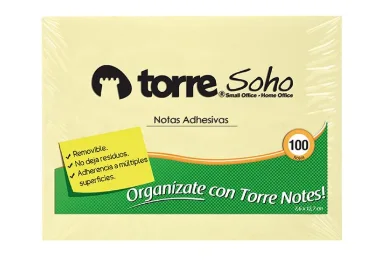 POST IT 76 X 100  AMARILLO TORRE 100 HJS 28099i