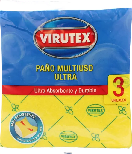 PAÑO MULTIUSO 3 UND VIRUTEX