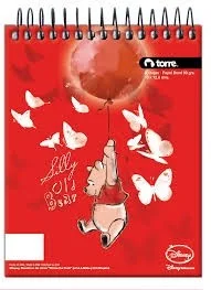 CROQUERA 16 X 21 1/2 OFICIO DISNEY 100HJS TORRE.i