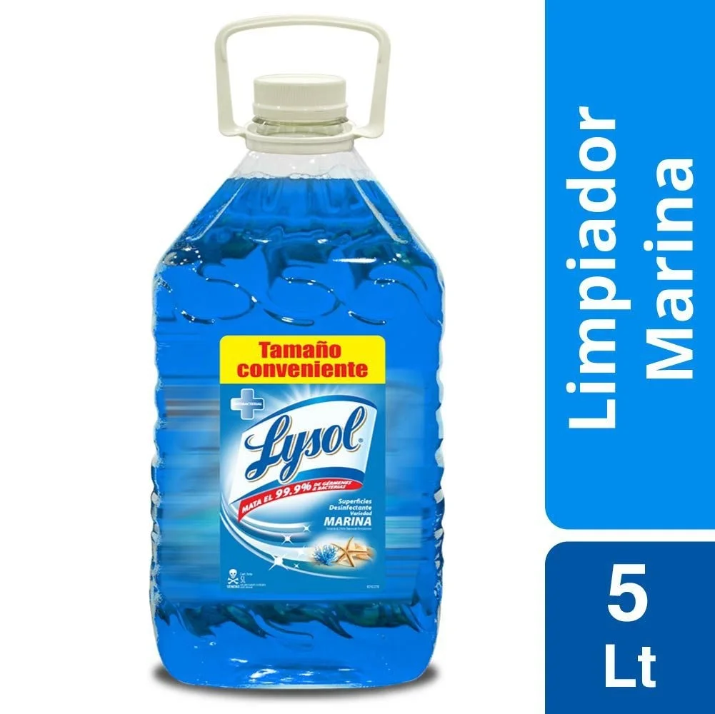 LIMPIA PISOS DESINFECTANTE 5LT LYSOL MARINA