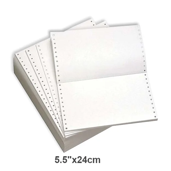 FORMULARIO CONTINUO DUPLICADO 5.5 X 9.5 ITALFORM 2000HOJAS