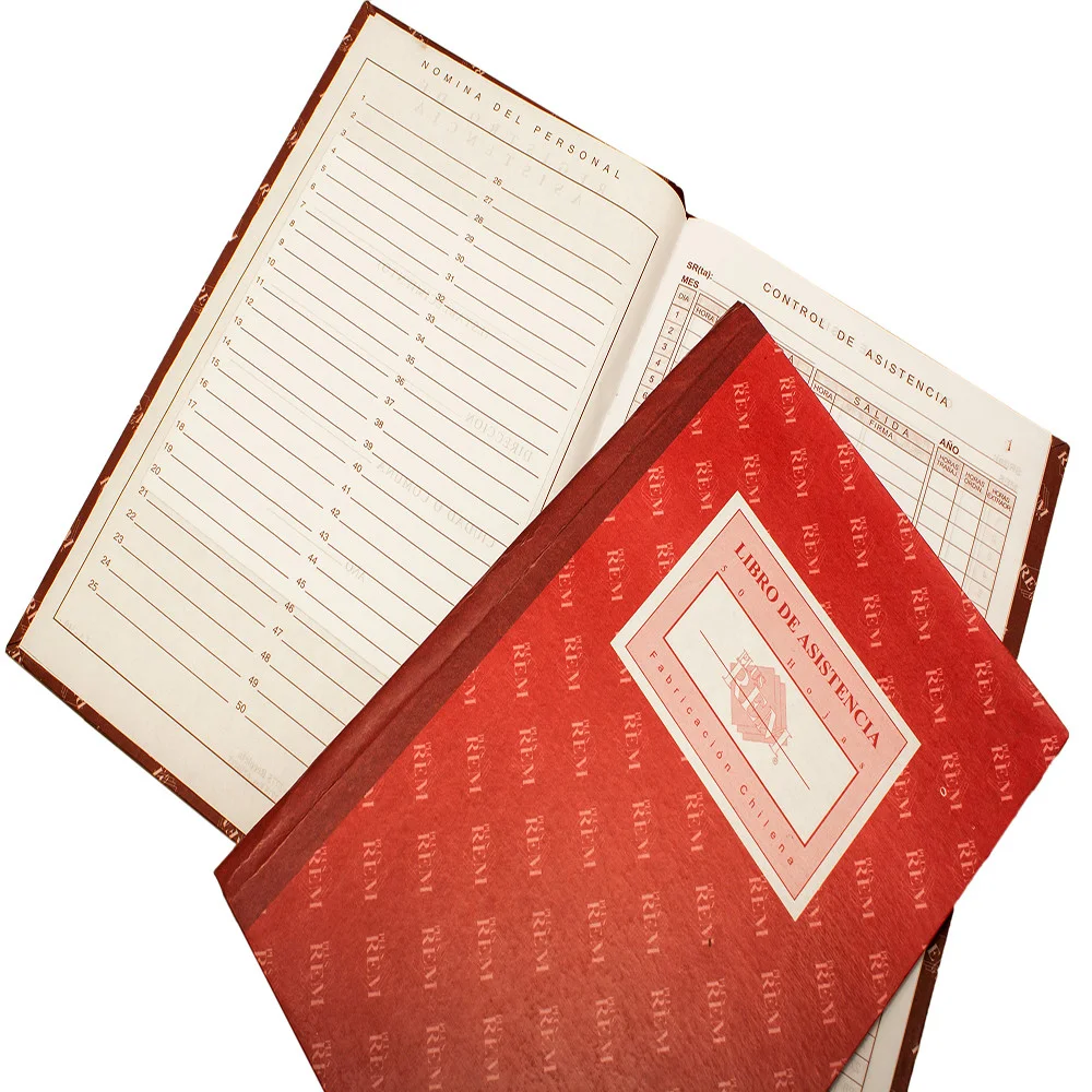 LIBRO ASISTENCIA 50 HJS REM MAX FOLIADO