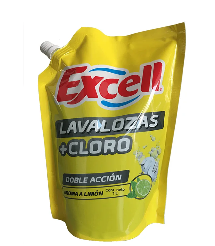 LAVALOZA 1LT EXCELL CON CLORO LIMON DOYPACK